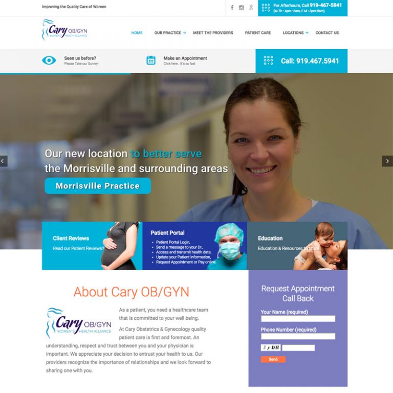 Carolina OB/GYN & Ultrasound Center The Doctors of Digital Marketing
